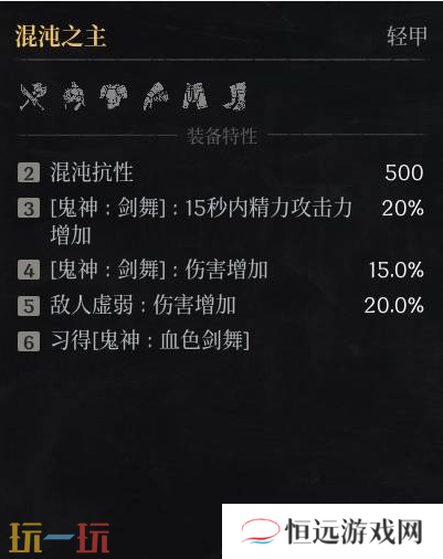 第一狂战士卡赞混沌之主套装图鉴 套装效果一览