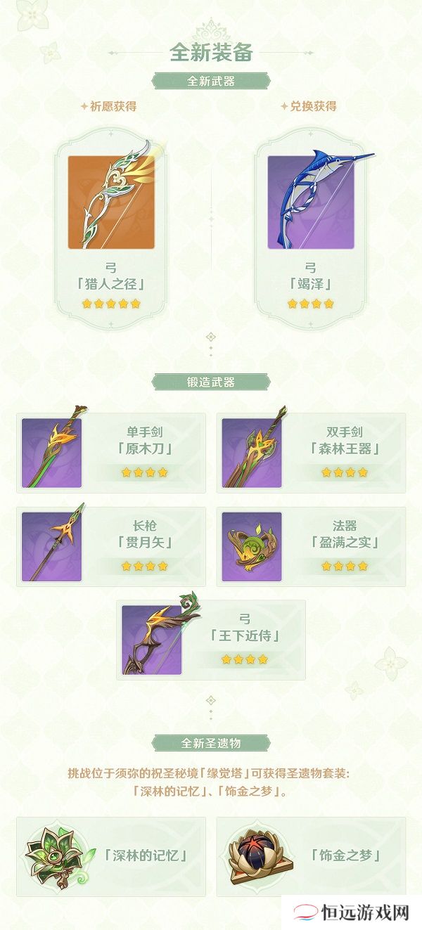 原神3.0更新内容一览