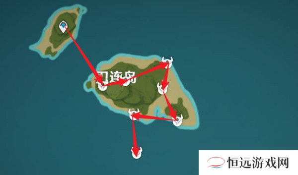 原神刀镡收集路线一览-原神