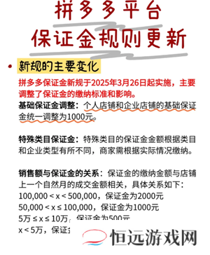 拼多多新人开店教程 拼多多新人开店需要交多少保证金