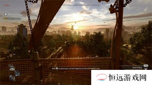 3090运行消逝的光芒2光追+DLSS演示 画面棒